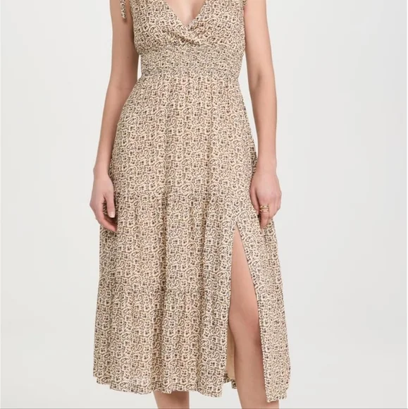 Paige Floral Print Maxi Dress - Picture 2 of 9